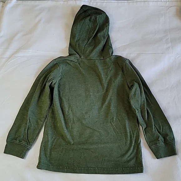 Carter's long sleeve graphic tee with hood - Picture 4 of 6